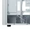 PC korpuss Cooler Master Elite 502 Midi Tower Balts — ATX, 3x 120mm priekšā, 120mm aizmugurē, barošanas bloks apakšā, atbalsta 2.5 inch un 3.5 inch diskus