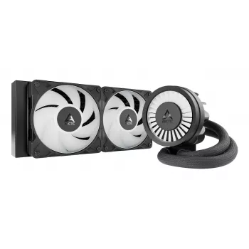 ARCTIC Liquid Freezer III Pro 240 A-RGB - daudzsaderīgs visu vienā CPU ūdens dzesētājs ar A-RGB melns