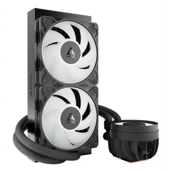 ARCTIC Liquid Freezer III Pro 240 A-RGB - daudzsaderīgs visu vienā CPU ūdens dzesētājs ar A-RGB melns