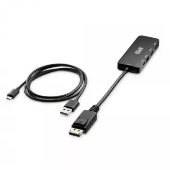 CLUB3D DisplayPort™ uz Triple HDMI™ 8K60Hz Hub