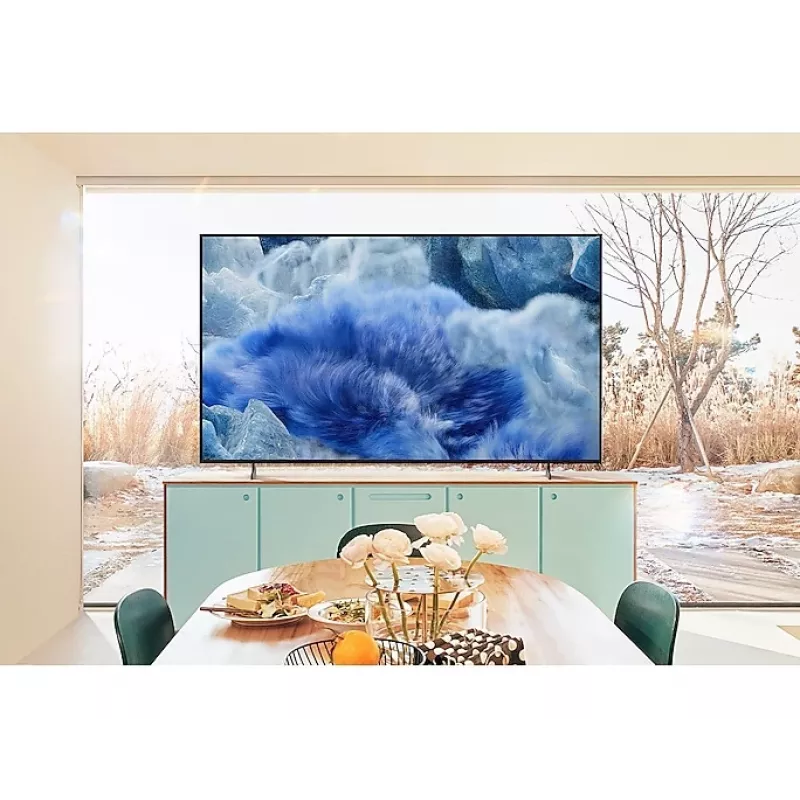 Samsung QE55Q8FAAU 139.7 cm (55 colli) 4K Ultra HD Smart TV QLED Wi-Fi Pelēks, Titāns