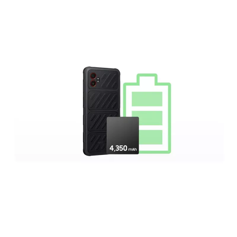Samsung Galaxy XCover7 Pro Enterprise Edition XCover7 Pro 16.8 cm (6.6 collu) Dual SIM Android 15 5G USB Type-C 6 GB 128 GB 4350 mAh Melns