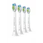 Philips HX6064/87 Optimal White birstes galviņas zobu birstei — 4 gab., baltas, vidēji cieti sari