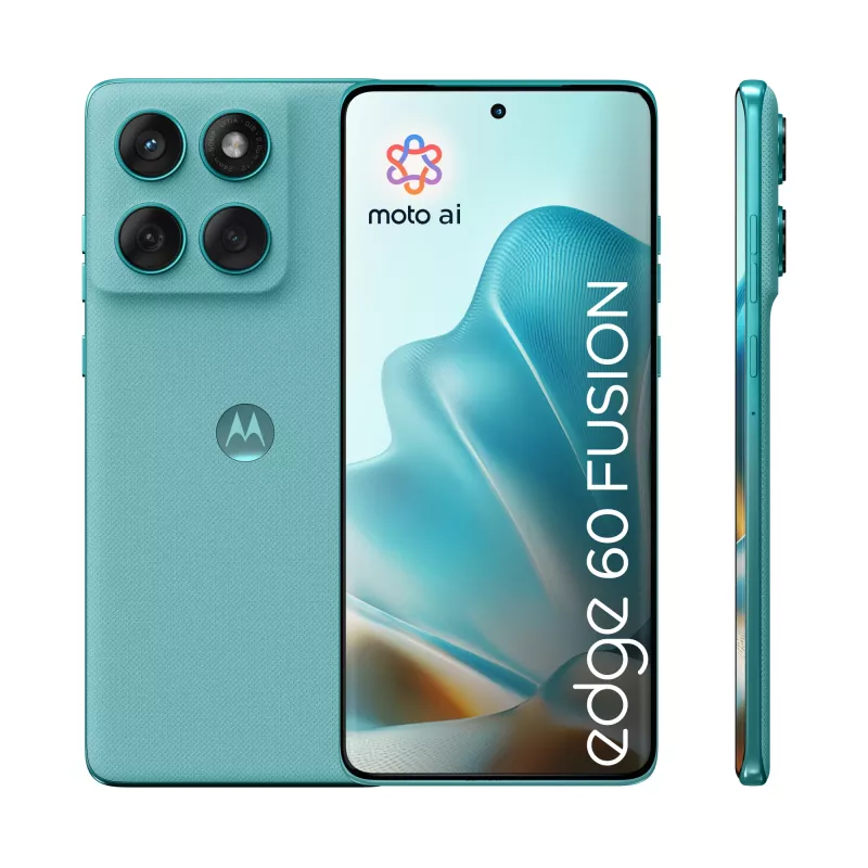 Motorola edge 60 fusion 16.9 cm (6.67 collu) Dual SIM Android 15 5G USB Type-C 8 GB 256 GB 5200 mAh Tirkīza