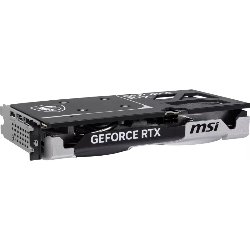 Grafikas karte MSI GeForce RTX 5060 Ti 8 GB GDDR7, PCIe 5.0, 4608 CUDA, 2602 MHz boost, 128-bit, 2 ventilatori, 180W