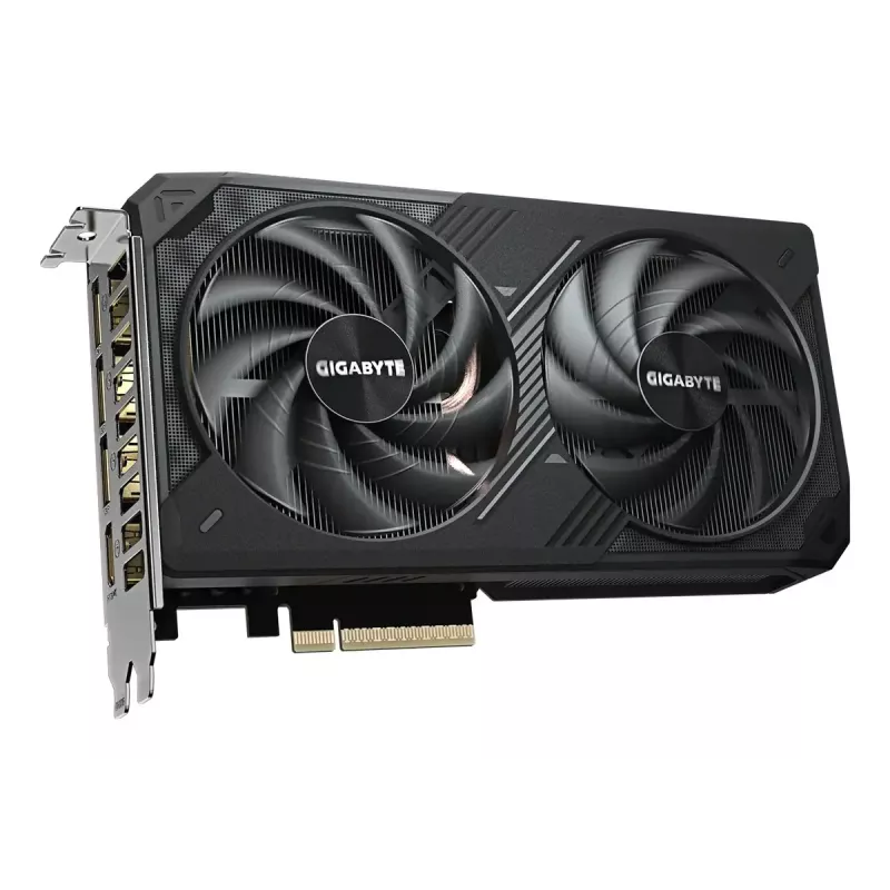 Grafikas karte GIGABYTE GeForce RTX 5060 Ti — 8 GB GDDR7, 128 bitu, PCIe 5.0, WINDFORCE 2X dzesēšana