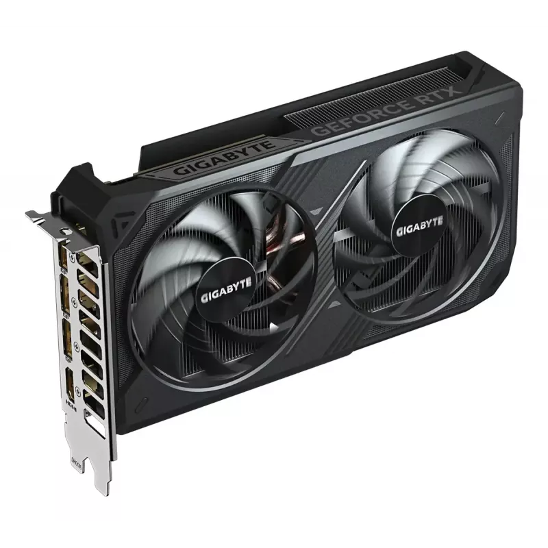 Grafikas karte GIGABYTE GeForce RTX 5060 Ti — 8 GB GDDR7, 128 bitu, PCIe 5.0, WINDFORCE 2X dzesēšana