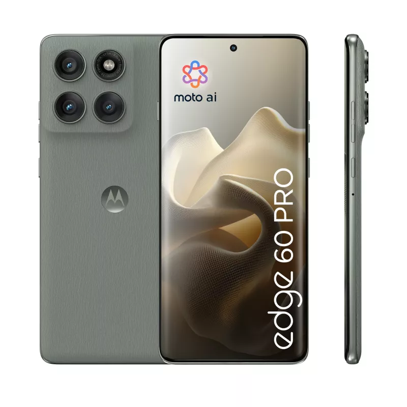 Motorola edge 60 pro 16.9 cm (6.67 collu) Divu SIM Android 15 5G USB Type-C 12 GB 512 GB 6000 mAh Pelēks