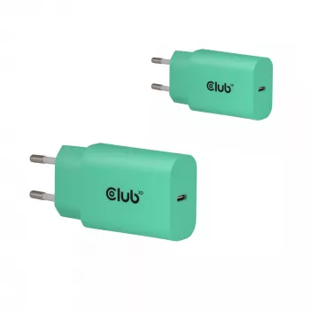 Club 3D USB-C lādētāju 2 komplekts 30W — Divi 30W USB-C sienas lādētāji