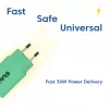 Club 3D USB-C lādētāju 2 komplekts 30W — Divi 30W USB-C sienas lādētāji