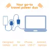 Club 3D USB-C lādētāju 2 komplekts 30W — Divi 30W USB-C sienas lādētāji