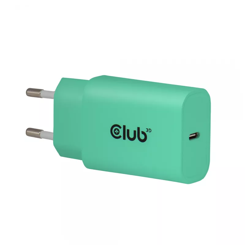 Club 3D USB-C lādētāju 2 komplekts 30W — Divi 30W USB-C sienas lādētāji