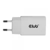 USB-C lādētājs 2‑pakā CLUB3D CAC-3020, 30 W kopā, balts