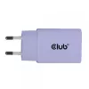 CLUB3D USB-C lādētājs 30W 2-pack kompakts telefoniem un planšetēm