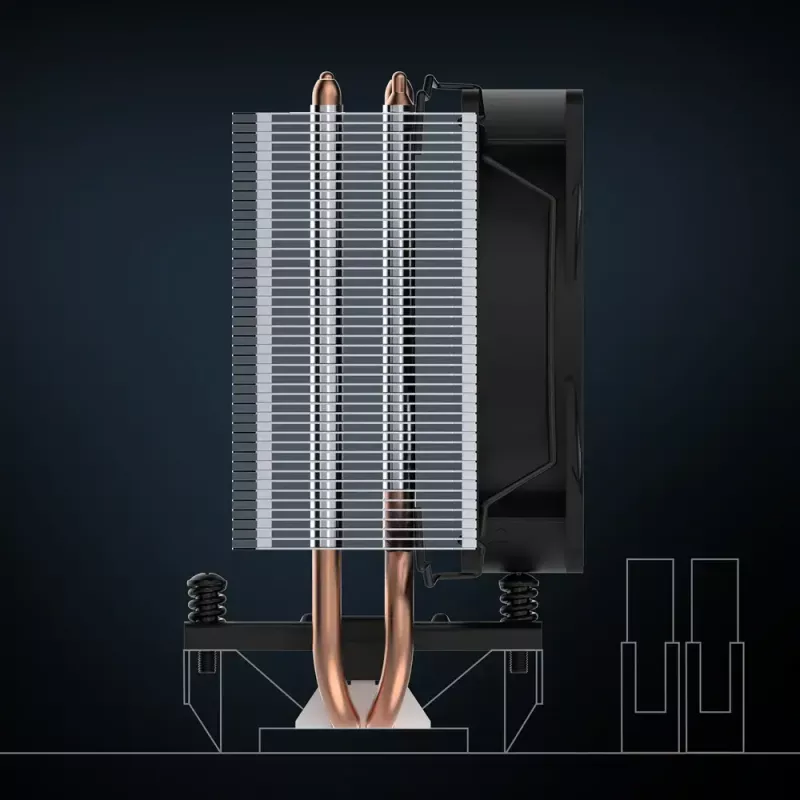 ARCTIC Freezer 8i CO kompakts Intel CPU dzesētājs nepārtrauktai darbībai