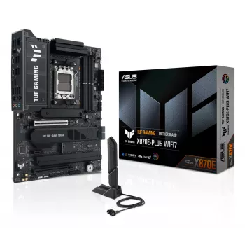 ASUS TUF GAMING X870E-PLUS WIFI7 AMD X870E Socket AM5 ATX mātesplate