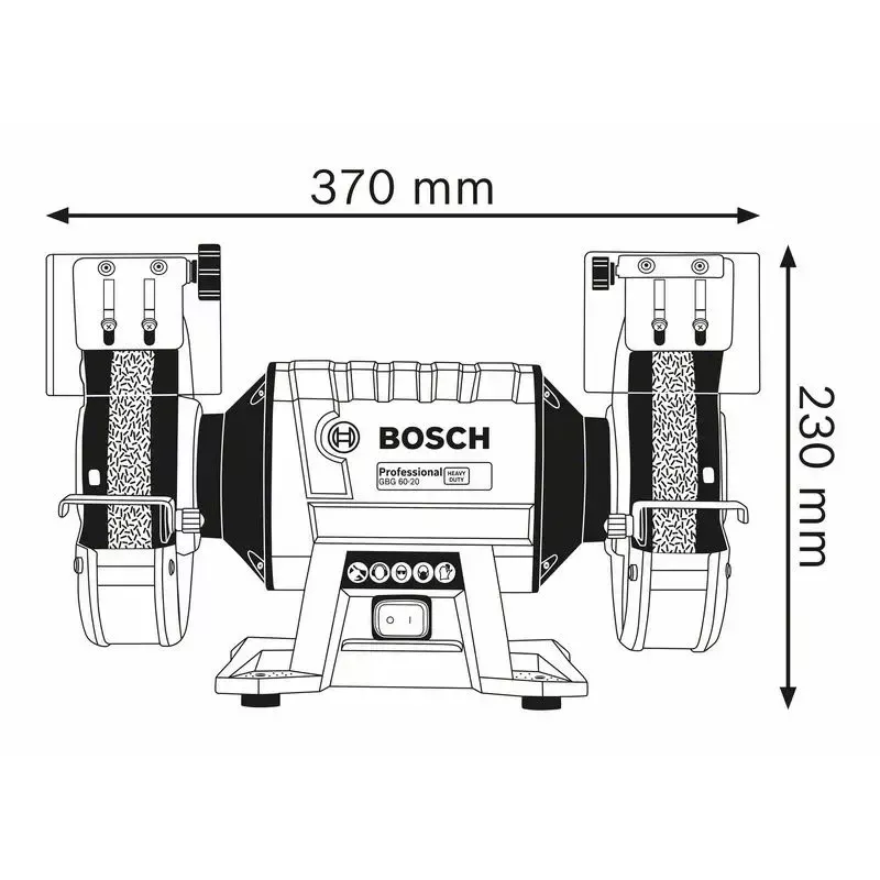 Bosch 0 601 27A 400 slīpmašīna 3600 RPM 600 W