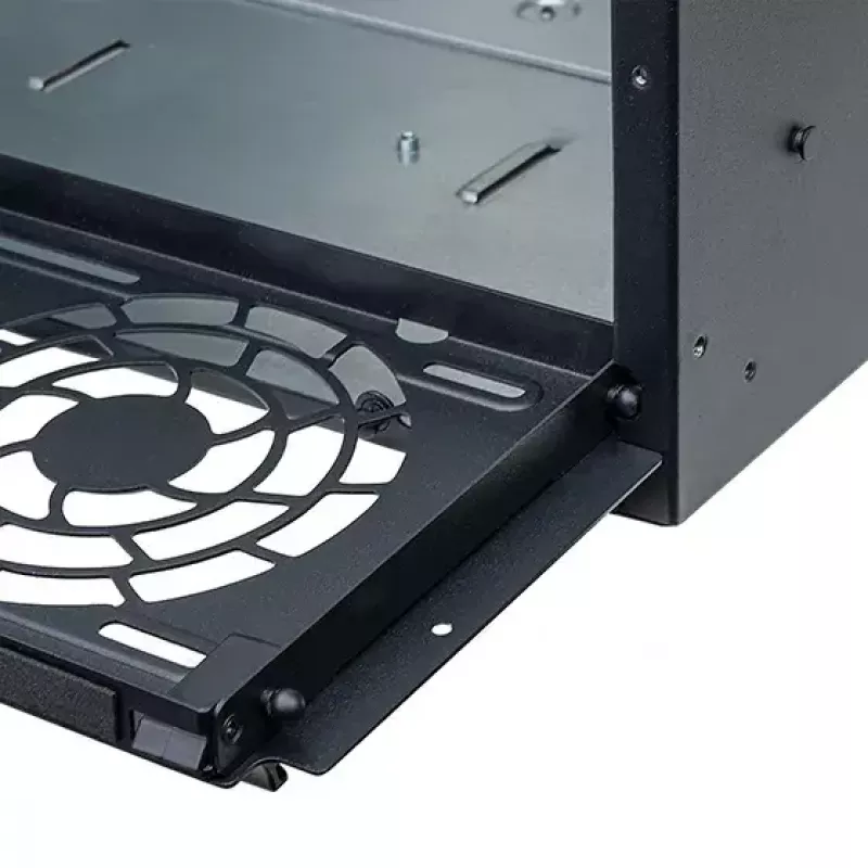 Servera korpuss SilverStone RM52 Melns ATX SFX 440x550x220mm