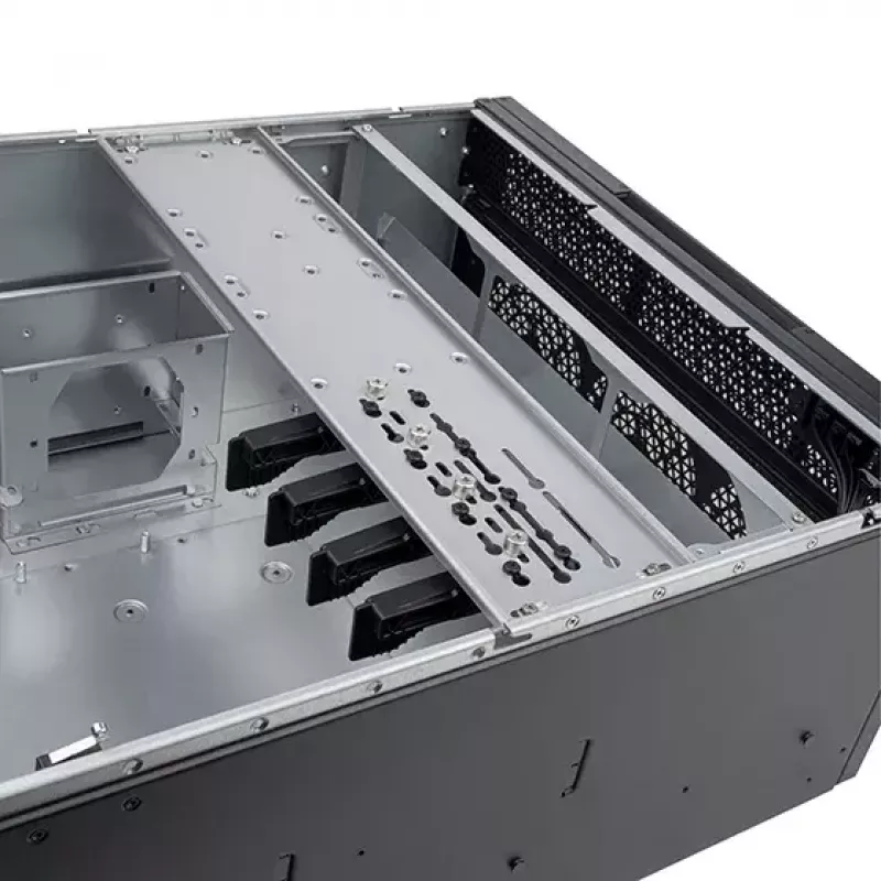 Servera korpuss SilverStone RM52 Melns ATX SFX 440x550x220mm