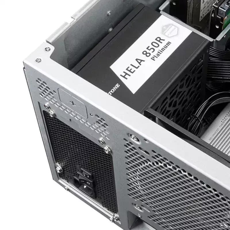 Servera korpuss SilverStone RM52 Melns ATX SFX 440x550x220mm