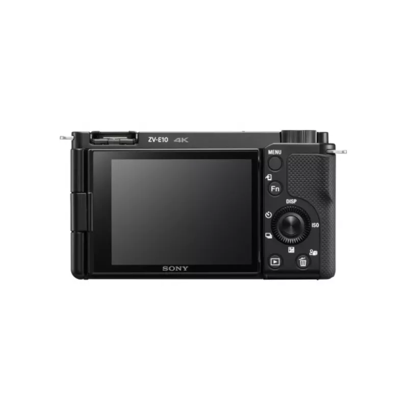 Sony α ZV-E10 korpuss 24,2 MP CMOS 6000 x 4000 pikseļi Melns