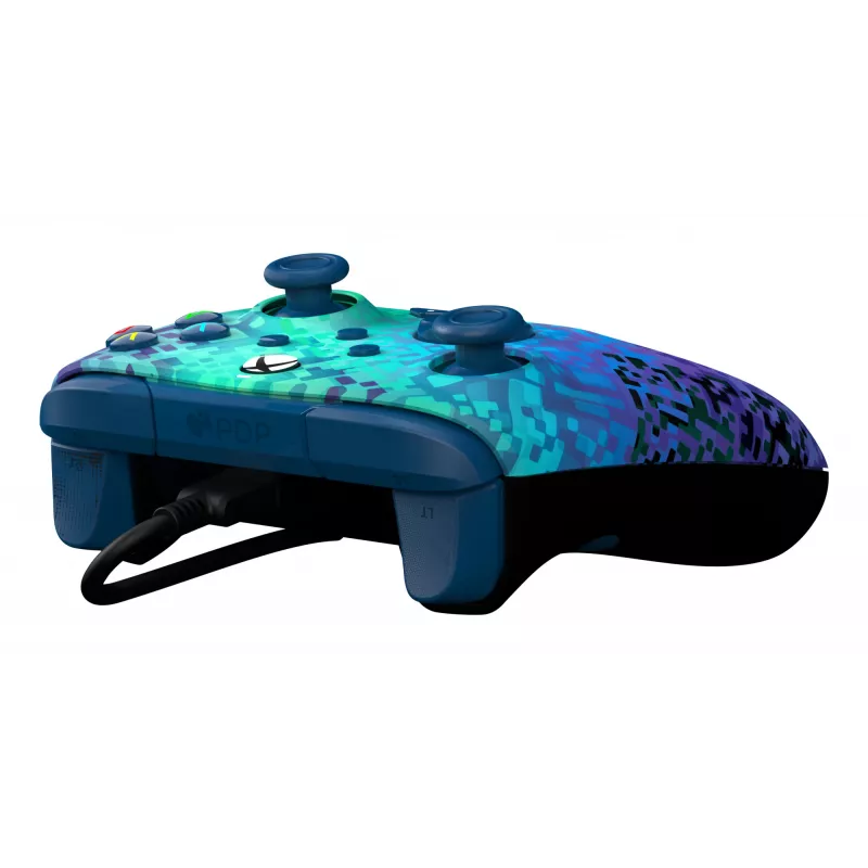 PDP Rematch Advanced Black, Green vadu spēļu kontrolieris PC, Xbox One, Xbox Series S, Xbox Series X