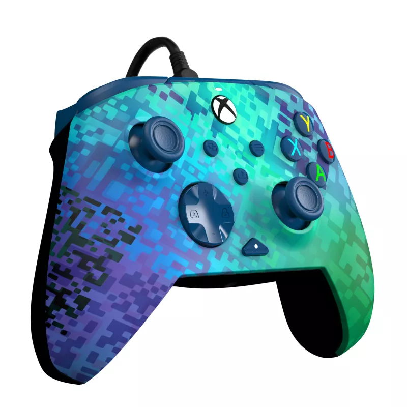 PDP Rematch Advanced Black, Green vadu spēļu kontrolieris PC, Xbox One, Xbox Series S, Xbox Series X