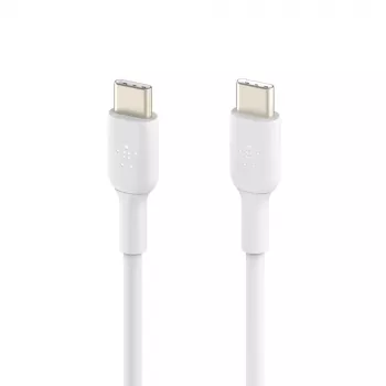 USB kabelis Belkin CAB003BT1MWH 1m USB-C balts