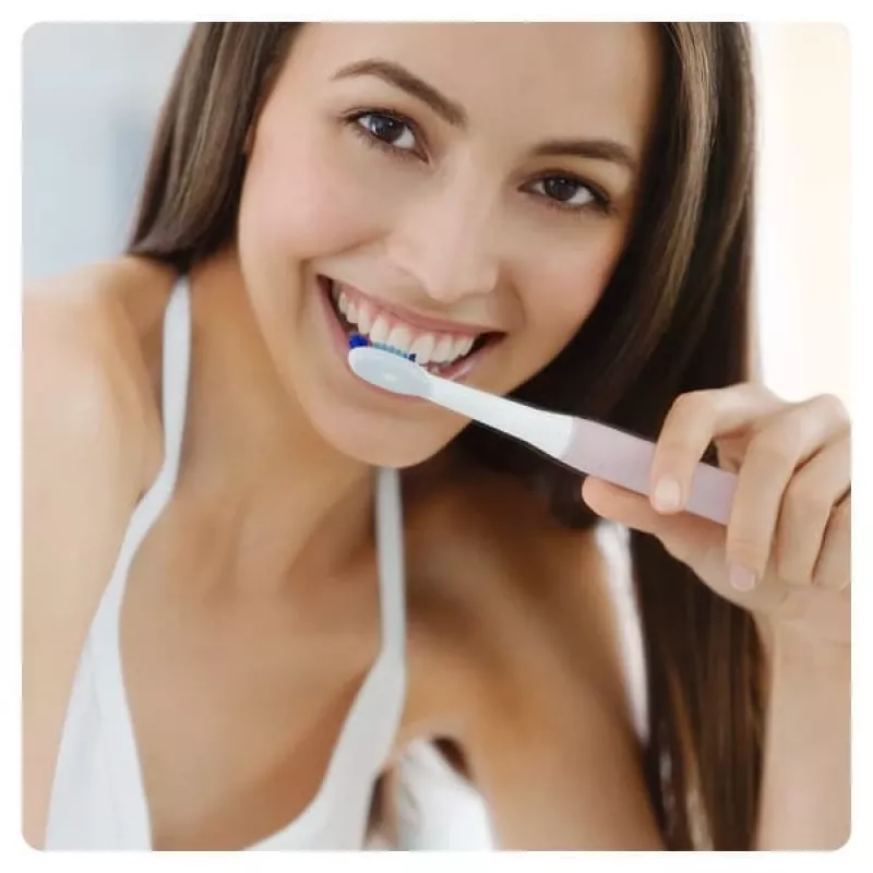 Oral-B Pulsonic Slim Luxe 4000 Pieaugušo soniskā zobu birste Platīna