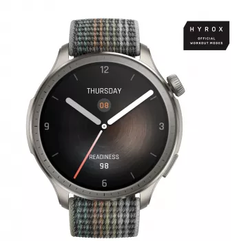 Amazfit Balance viedpulkstenis 1,5 collu AMOLED 46 mm pelēks GPS