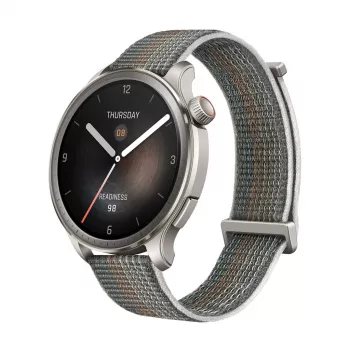 Amazfit Balance viedpulkstenis 1,5 collu AMOLED 46 mm pelēks GPS