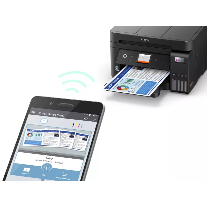 Epson EcoTank ET-4850 Daudzfunkciju printeris A4 4800 x 1200 DPI 33 ppm Wi-Fi
