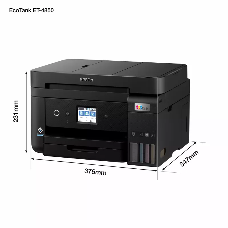 Epson EcoTank ET-4850 Daudzfunkciju printeris A4 4800 x 1200 DPI 33 ppm Wi-Fi