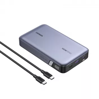 Ugreen 25188 20000 mAh ārējais akumulators Pelēks