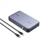 Ugreen 25188 20000 mAh ārējais akumulators Pelēks