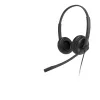 Yealink UH34 Dual Teams Austiņas, vadu, birojam/zvanu centram, 20–20000 Hz, 118 g, Melnas