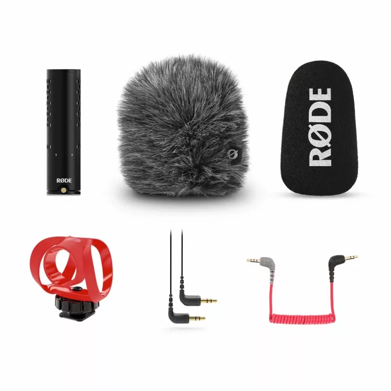 RODE Videomicro II on Camera Mikrofons Melns