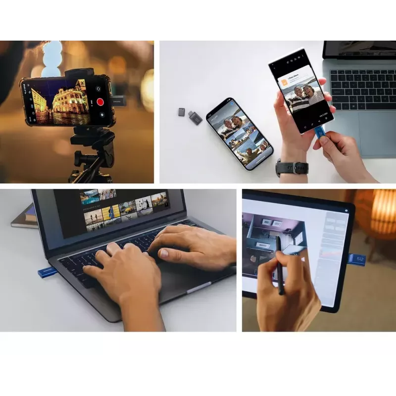 Samsung MUF-256DA USB zibatmiņa 256 GB USB Type-C 3.2 Gen 1 zila