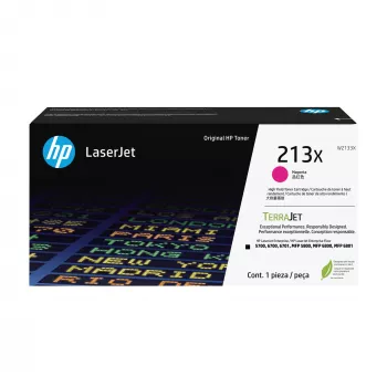 HP 213X augstas ražības fuksīna oriģinālā LaserJet tonera kasetne