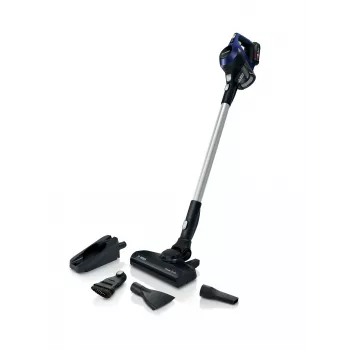 Bosch Serie 6 BBS611MAT kociņu putekļsūcējs 2-in-1, bezmaiss, 0.3 L, zils, 2.5 Ah
