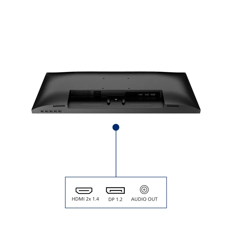 Philips V Line 275V8LA/00 datora monitors 27 collas QHD LED melns