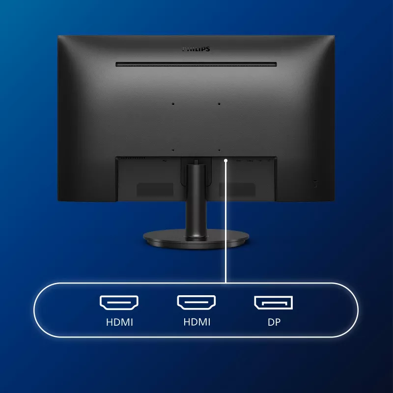 Philips V Line 275V8LA/00 datora monitors 27 collas QHD LED melns
