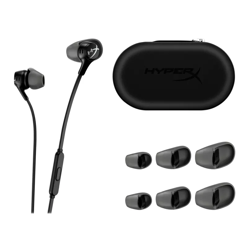 HyperX Cloud Earbuds II Melns