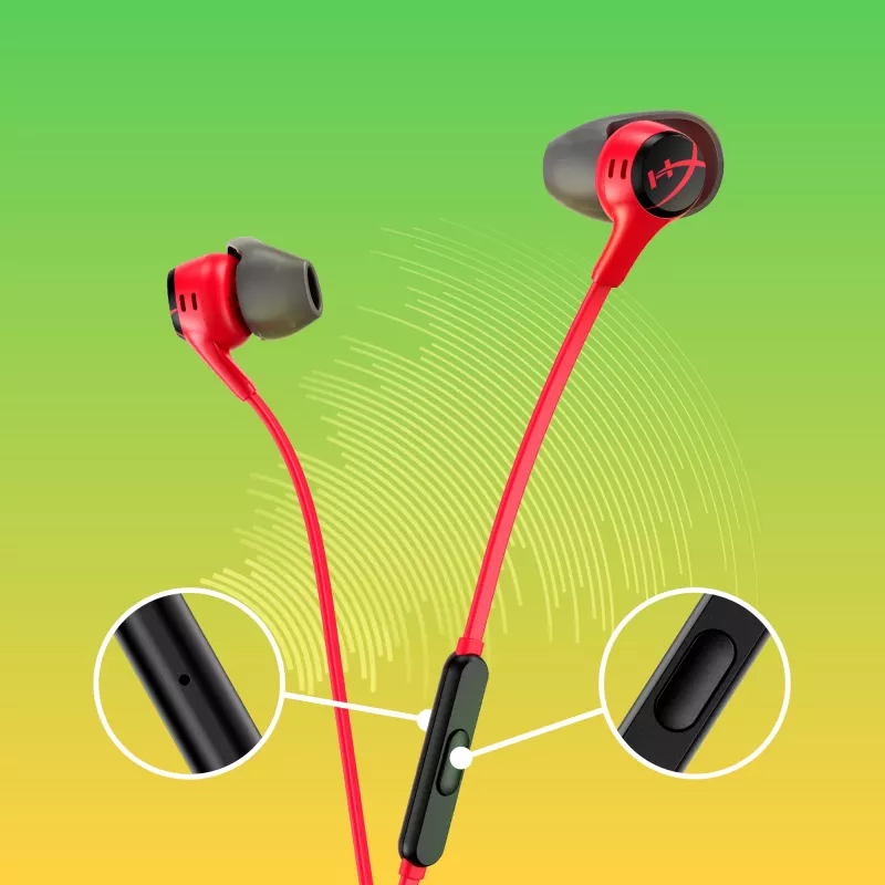 HyperX Cloud Earbuds II Melns
