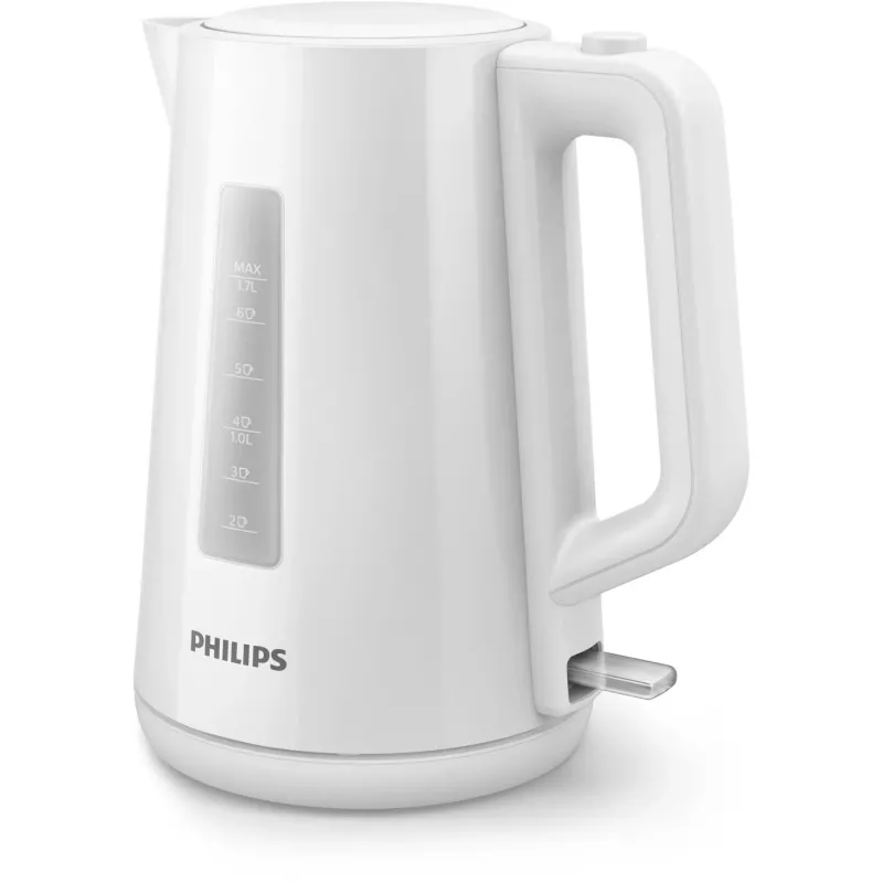Elektriskā tējkanna Philips 3000 sērija HD9318/00, 1.7 L, 2200 W, Balta