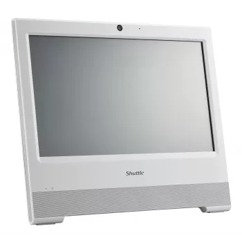 Shuttle X50V9 All-In-One dators, 15.6 collu pretestības skārienekrāns, Celeron 7305U, WiFi, IP54, bez ventilatora, 24/7 darbībai