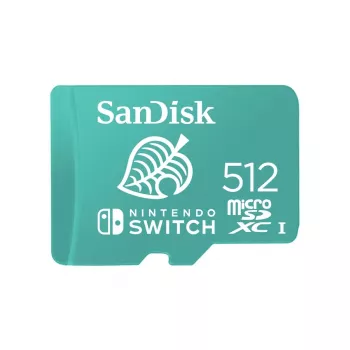 WESTERN DIGITAL SanDisk Micro SDXC kartīte Nintendo Switch 512GB UHS-1 100MB/s