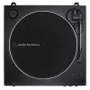 Audio-Technica AT-LP60X pilnībā automātisks jostas piedziņas atskaņotājs melnā krāsā