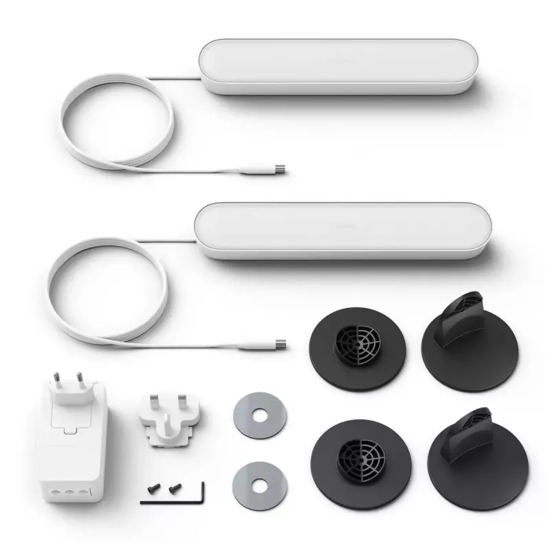 Philips Hue White un krāsu atmosfēras Play gaismas stienis dubultpaka