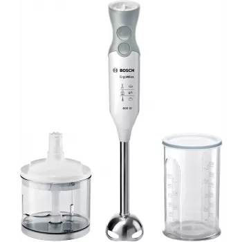Bosch ErgoMixx MSM66120 rokas blenderis 600 W Pelēks, Balts